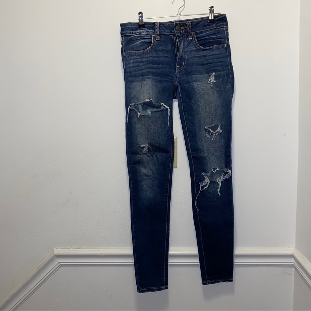 4 for $20 American Eagle dark wash jegging